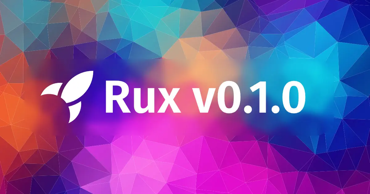 Rux v0.1.0